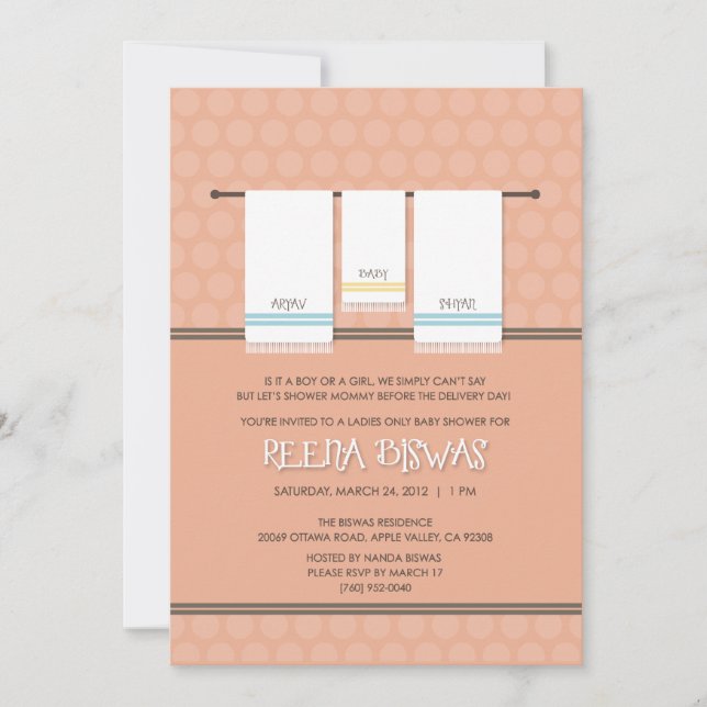 Reens shower invitation (Front)