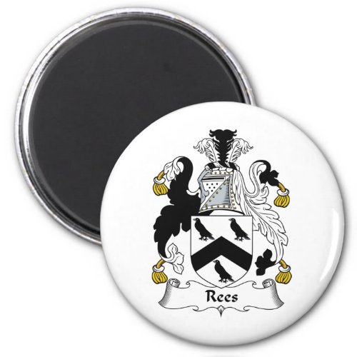 Rees Family Crest Magnet