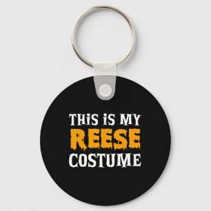 Reese Halloween Personalized Costume Funny  Keychain