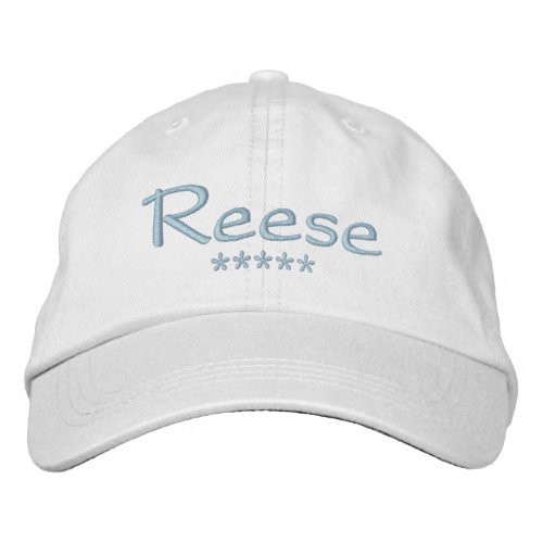 Reese Name Embroidered Baseball Cap