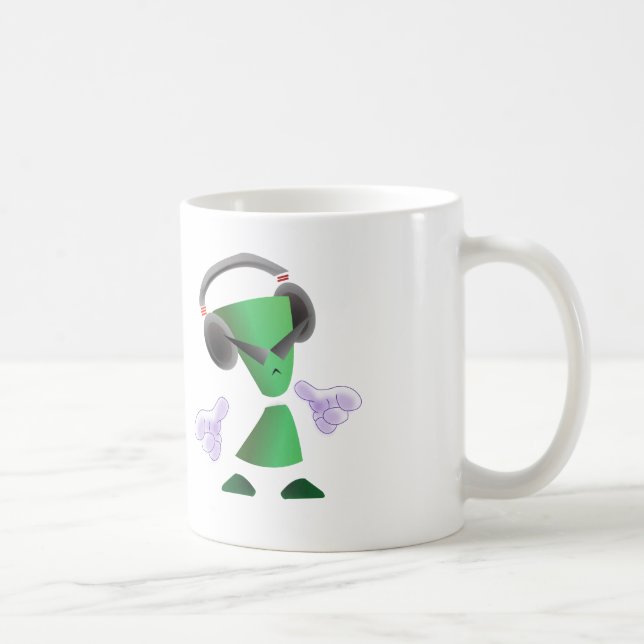 ReeZen AffordaBuds logo 11oz Ceramic Coffee Mug (Right)