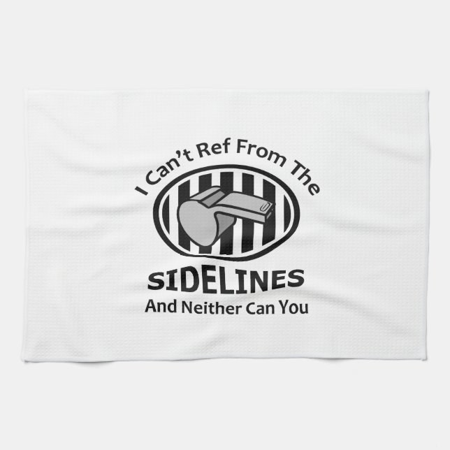 REF FROM SIDELINES KITCHEN TOWEL (Horizontal)