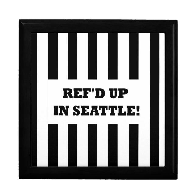 Ref'd Up In Seattle with Replacement Referees Jewelry Box (Front)