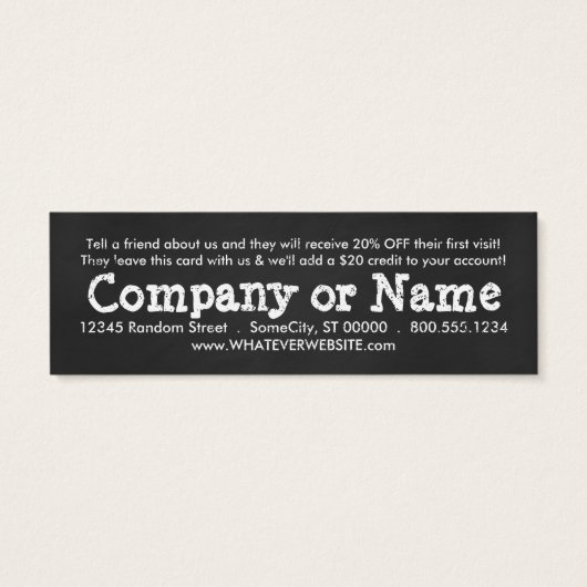 refer a friend chalk (Back)