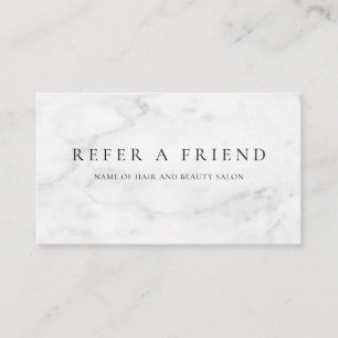Refer a Friend Elegant Business Professional Referral Card