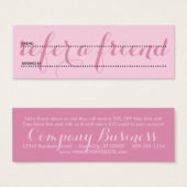 refer a friend pinks (Front & Back)