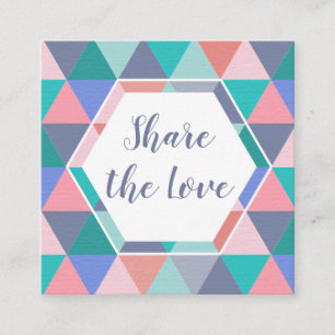 Refer a Friend Referral Client Triangle Card