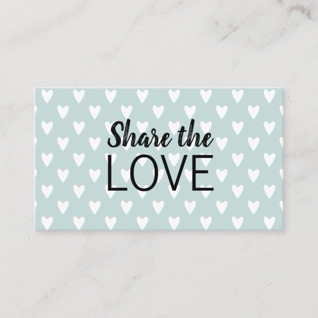 Refer a friend trendy modern business card (Front)