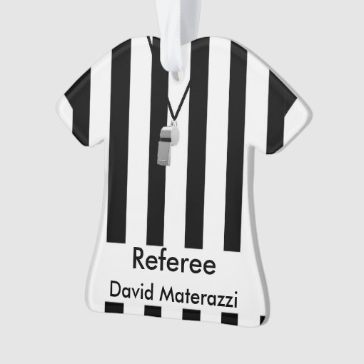 Referee Christmas Ornament 