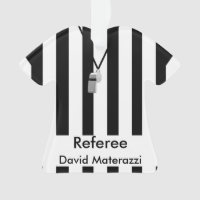 Referee Christmas Ornament