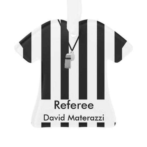 Referee Christmas Ornament