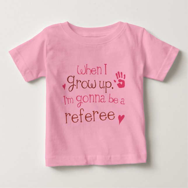 Referee (Future) Infant Baby T-Shirt (Front)