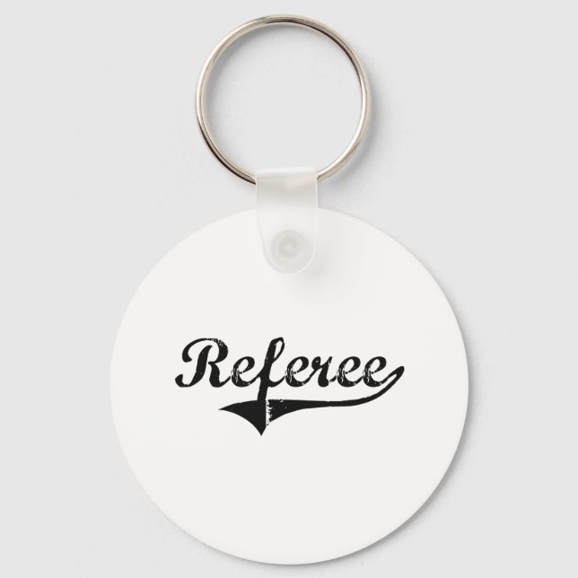 Referee Professional Job Keychain (Front)