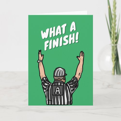 Referee Retirement  Card