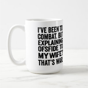 Referee & Soccer Dad Humor Offside Rule Coffee Mug
