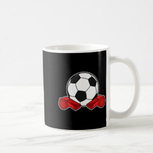 Referee Whistle Soccer Ball T Shirt Coffee Mug