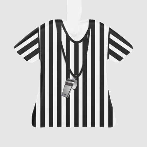 Referee with Whistle Ornament