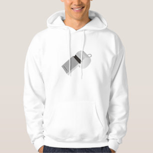Referees Whistle Mens Hoodie
