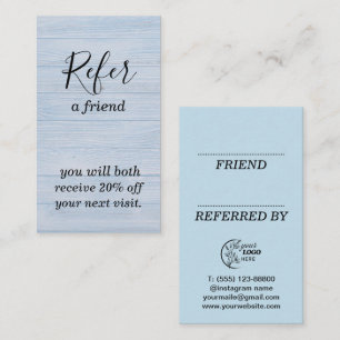 Referral Card