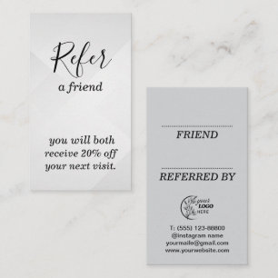 Referral Card
