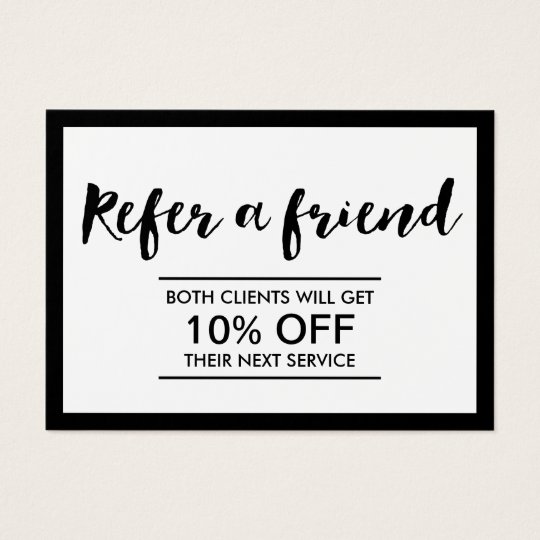 Inspirational 44 Simple Card Referral