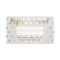 Referral Card | Modern Silver Dots Hair Salon