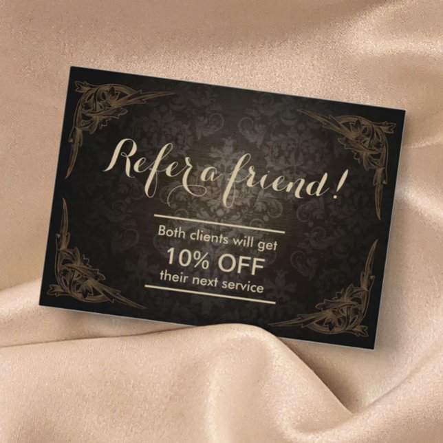 Referral Card | Vintage Framed Damask Chubby (Creator Uploaded)