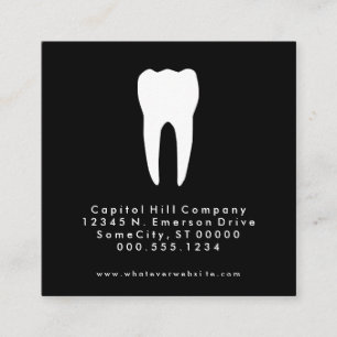referral dentist square card