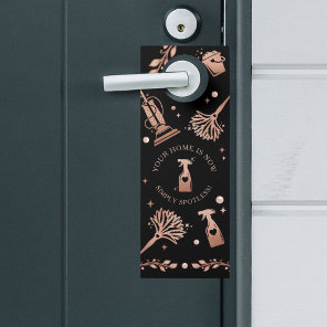 Referral Maid & House Cleaning Tools/Supplies Door Hanger