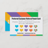 Referral Punch Card - LOVE YOUR SKIN (Front/Back)
