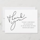 Referral Thank You, Referral Note Card, Thank You Card | Zazzle