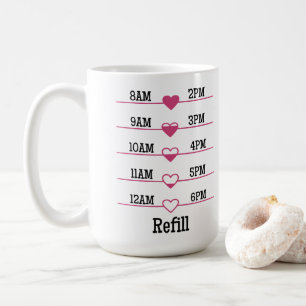 Refill Chart Coffee Mug