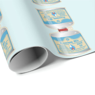 Refilling gas canisters for camp stoves wrapping paper