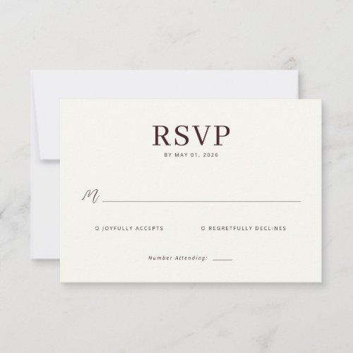 Refined Brown Calligraphy Template