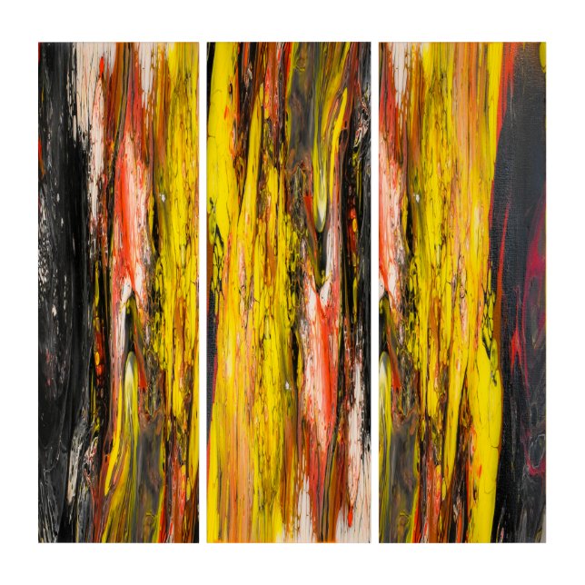 Refined by Fire Triptych (Front)