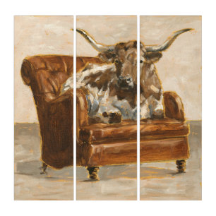 Refined Comfort I Triptych