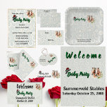 Refined Derby Party Invitation Envelope<br><div class="desc">Refined Derby Party envelope. Matched with Refined Derby Party Invitation sold separately.</div>