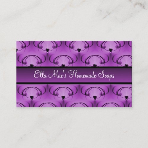 Refined Elegance Business Card, Lovely Lavender
