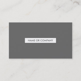 refined greys business card