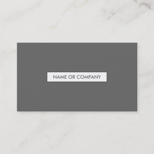 refined greys business card (Front)