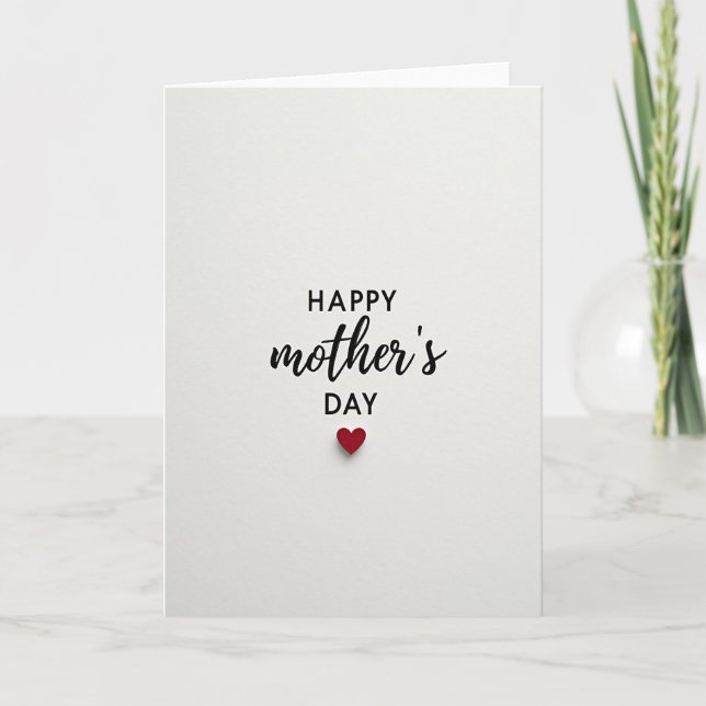 Refined Mothers Day Art Card (Front)
