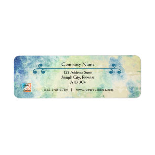 Refined Return Address Label - Cambrian Cool
