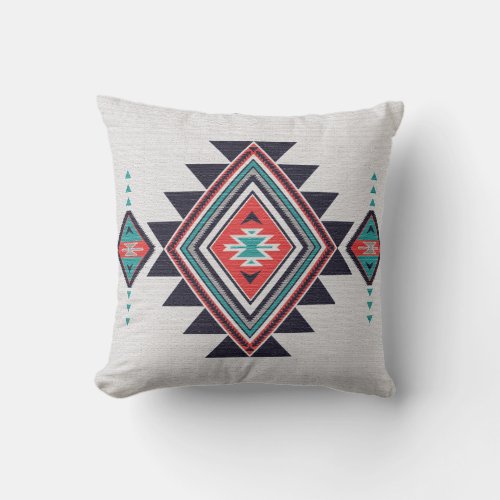 Refined Southwest Throw Pillow