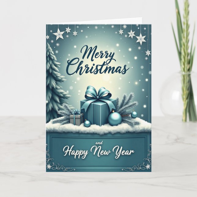 Refined Winter Gift Card (Front)