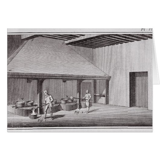 Refining saltpetre cards (Front Horizontal)
