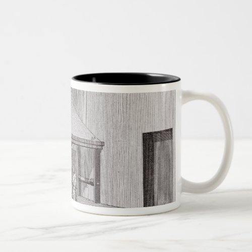 Refining saltpetre Two_Tone coffee mug