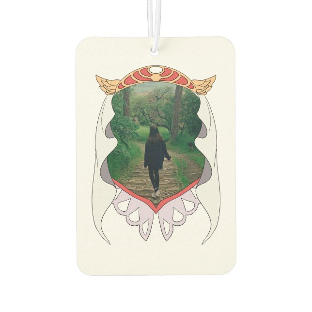 Reflect but don’t Regret Air Freshener with Photo (Back)