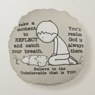 Reflect Round Pillow