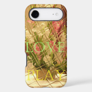 Reflected Blooms Art Print iPhone 17 Air Case
