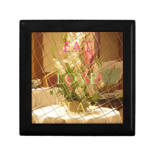 Reflected Blooms Art Print Jewelry Box
